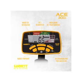 Detector de Metales Garrett ACE 300i