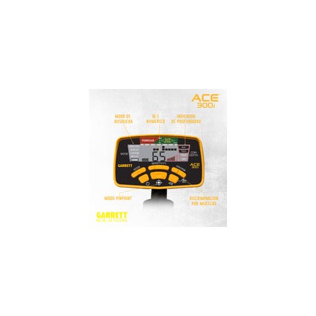 Detector de Metales Garrett ACE 300i