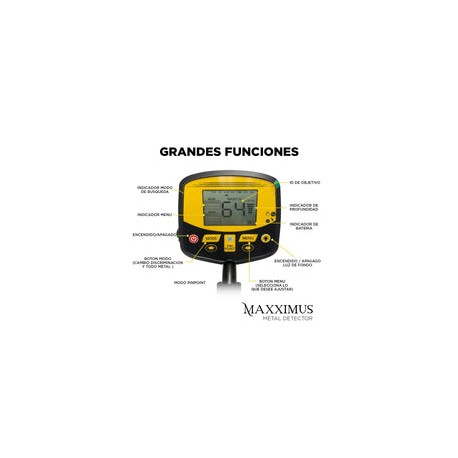 Detector de Metales Fortune Maxximus